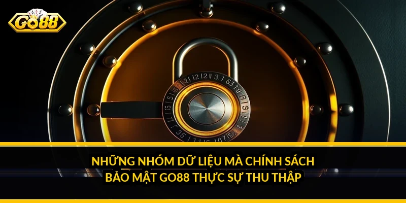 Những nhóm dữ liệu mà chính sách bảo mật Go88 thực sự thu thập